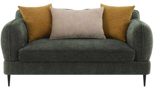 Coaster® Jade Green Upholstered Loveseat-1