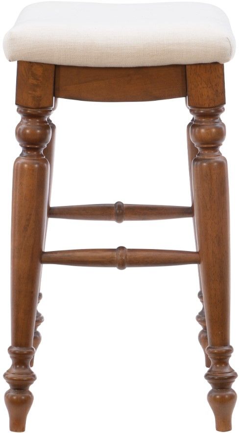 Linon Marino Antique Walnut Counter Stool-4
