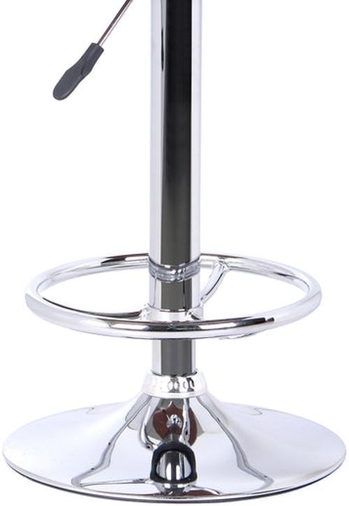Armen Living Java Black/Chrome Bar Stool-3