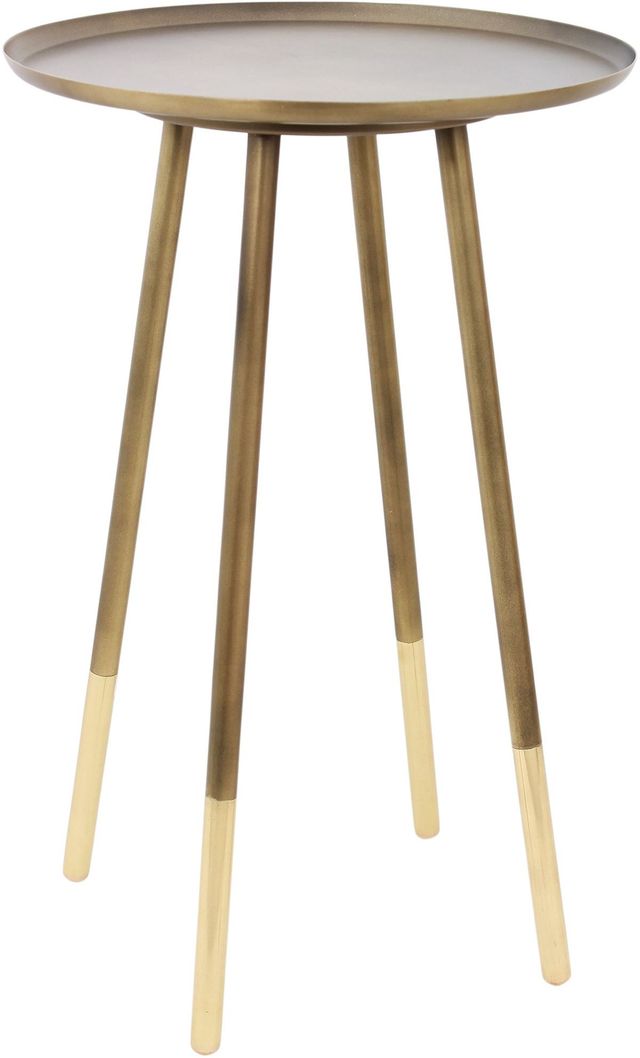 Renwil® Pawn Antique & Polished Brass Tables-0