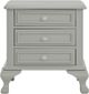 Elements International Jesse Gray Nightstand-0
