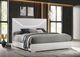 Coaster® Ives White High Gloss Eastern King Panel Bed-3