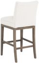 Fairfield® Customizable Entree Dining Concave 20" Short Back Bar Stool-3