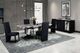 Global Furniture USA D12 5-Piece Black/White Dining Set-1