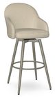 Amisco Customizable Weston Swivel Bar Stool-0