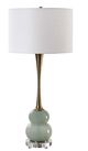 Uttermost® Sanctuary Green Gray Table Lamp-3
