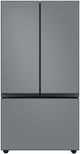 Samsung Bespoke 36" Matte Grey Glass French Door Refrigerator Bottom Panel-4