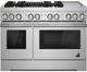 JennAir® RISE™ 48" Stainless Steel Pro Style Dual Fuel Range-0