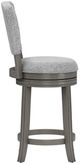 HH2 Home Santa Clara II Antique Gray/Ash Gray Swivel Bar Stool-2