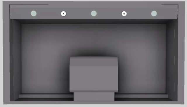 Vent-A-Hood® Designer Series 42" Gunsmoke Wall Mounted Range Hood-3