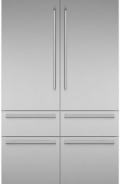 Thermador® Freedom® 48 in. 25.7 Cu. Ft. Masterpiece® Stainless Steel Built-in Counter Depth French Door Freezer