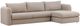 Dovetail Furniture Torrey 2-Piece Olana Sand Right-Arm Facing Sofa Sectional and Chaise-0