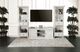 Furniture of America® Georgia Antique White 60" TV Stand-1
