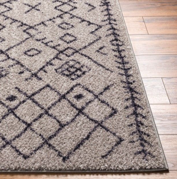 Surya Lykke Gray 4'x6' Area Rug-1