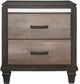 Homelegance® Danridge Brown/Espresso Nightstand-2