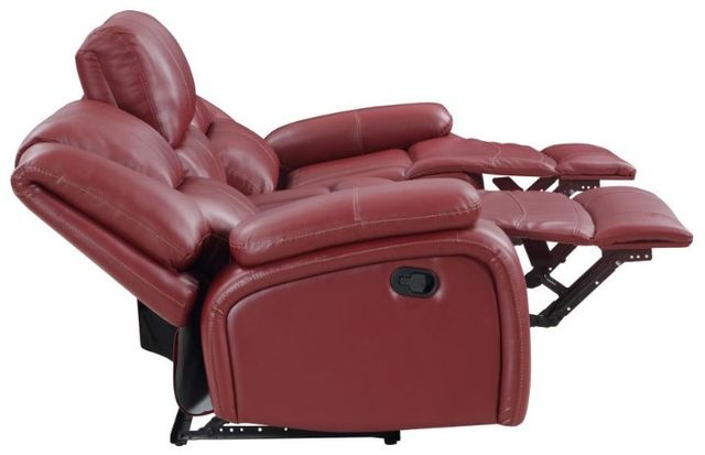 Coaster® Camila Red Manual Reclining Sofa-3