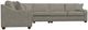 La-Z-Boy® Charlie Mushroom Sectional with Custom Layout Options-2