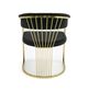 VIG Furniture Modrest Linda Black/Gold Dining Chair-2