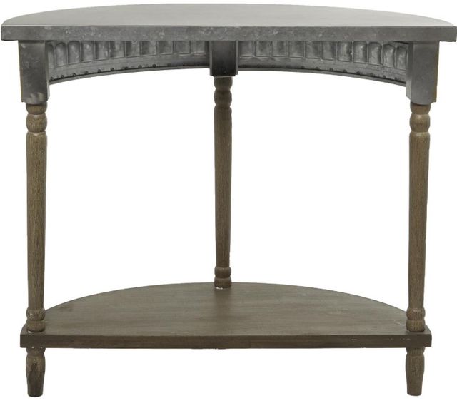 Deco Marche Gray Console Table-2
