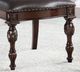 Furniture of America® Nouvelle 2-Piece Brown Cherry/Espresso Dining Side Chair Set-3