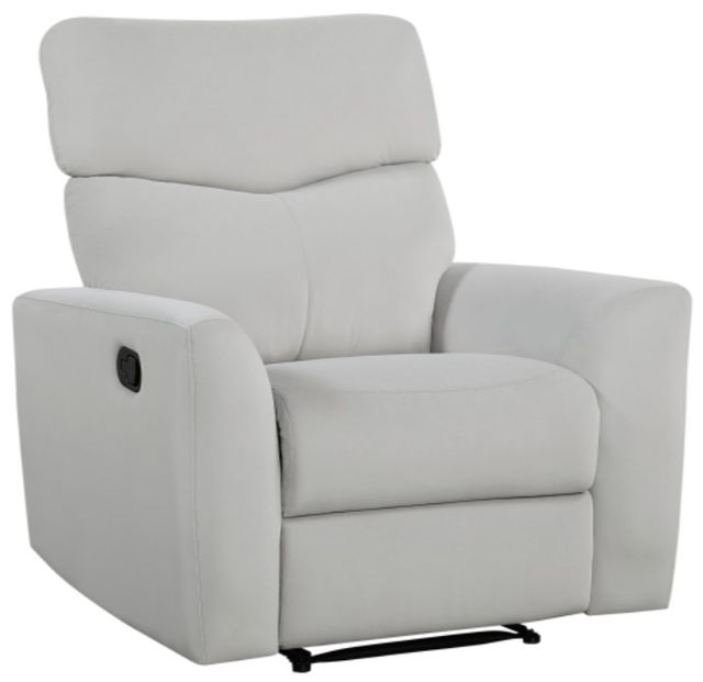 Homelegance® Preston Gray Manual Recliner-0