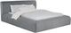 Coaster® Wilshire Gray California King Upholstered Panel Bed-0