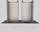 Vent-A-Hood® 42" Stainless Steel Contemporary Wall Mounted Range Hood-4