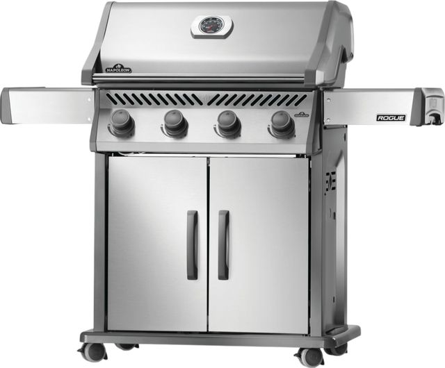 Napoleon Rogue® 525 4-Burner Stainless Steel Freestanding Natural Gas Grill-3
