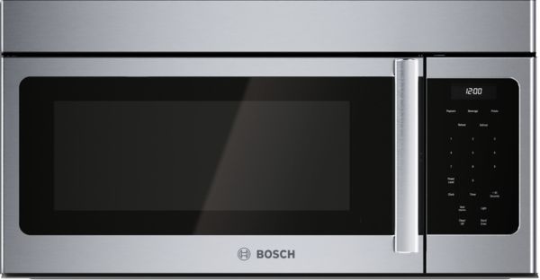 Bosch 300 Series 1.6 Cu. Ft. Stainless Steel Over The Range Microwave 