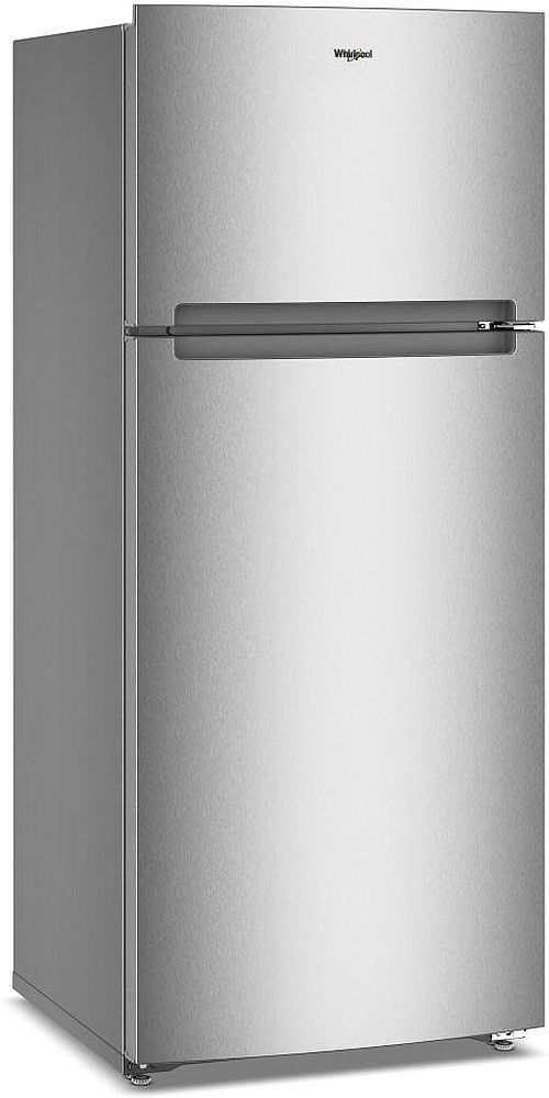 Whirlpool® 28" 18 Cu. Ft. Fingerprint-Resistant Stainless Finish Top Freezer Refrigerator with Total Coverage Cooling-2