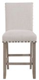 Global Furniture USA D1622 White Bar Stool-0