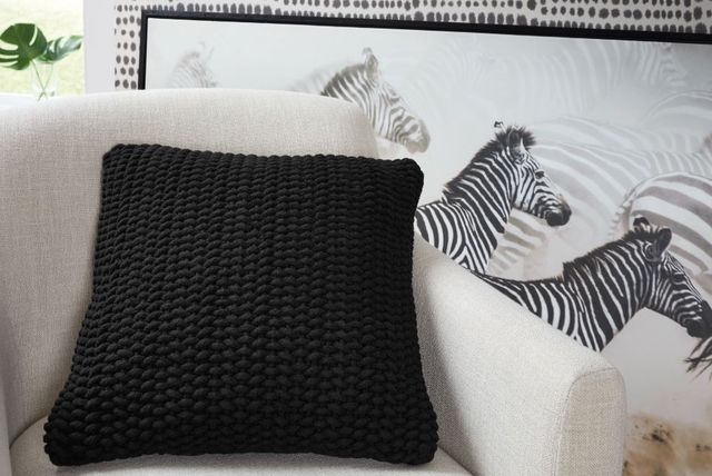 Signature Design by Ashley® Renemore Black Pillow-3