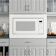 GE Profile™ 2.2 Cu. Ft. White Built In Microwave-4