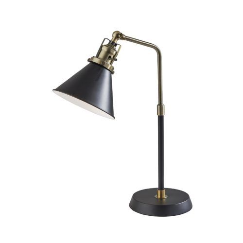 Adesso® Arthur Black Desk Lamp-2