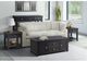 Elements International Kendyl 2-Piece Espresso Occasional Table Set-5