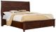 Vaughan-Bassett Vista Warm Cherry King Storage Sleigh Bed -0