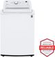 LG 4.5 Cu. Ft. White Top Load Washer with Impeller and TurboDrum™ Technology-1