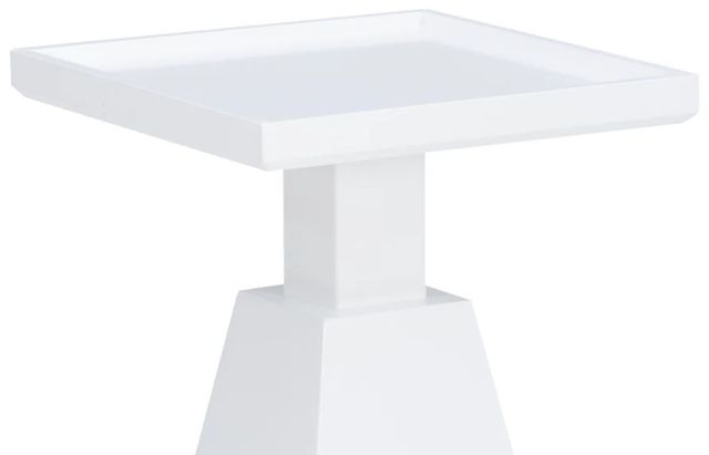Powell® Cali White Side Table-1