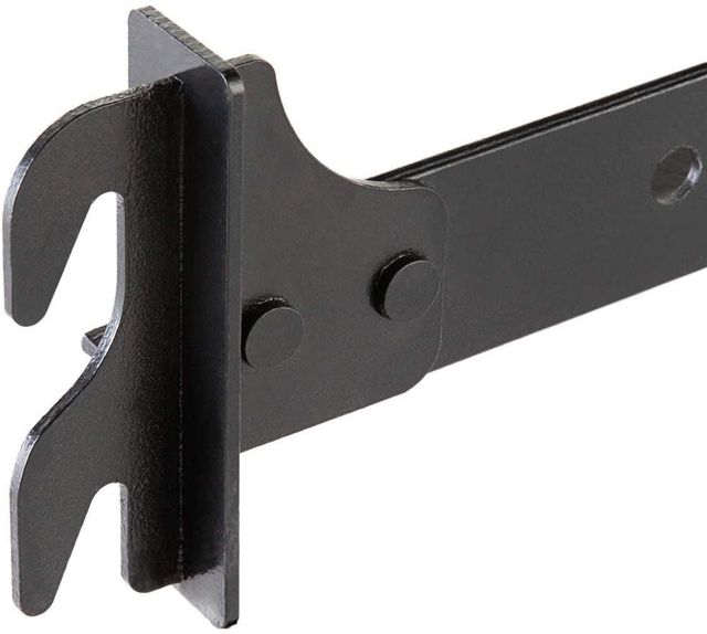 Malouf® Structures® Twin/Full Hook-in Bed Rails with Center Bar-4