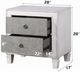 ACME Furniture Katia Rustic Gray/Weathered White Nightstand-2