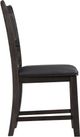 Elements International Amherst Walnut Upholstered Dining Side Chair-2