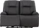Primo™ International Casa Sienna Kirke Jaxxon Smoke Power Motion Loveseat-3