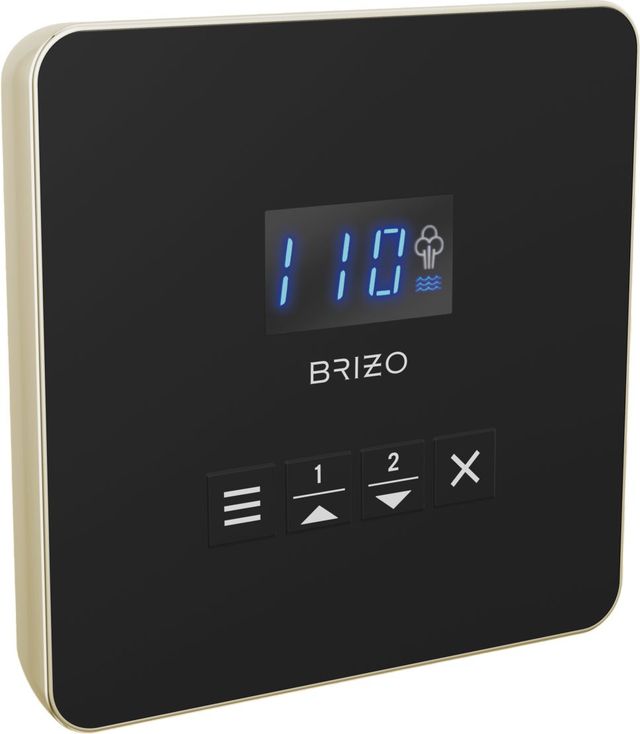 Brizo Other Brilliance® Polished Nickel Mystix™ Square Steam Control-0
