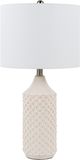 Surya Jessore White Glazed Lamp-0