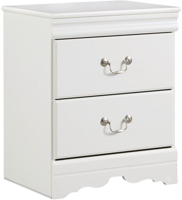 Signature Design by Ashley® Anarasia 5-Piece White Queen Sleigh Bed Set-2