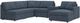 Signature Design by Ashley® Modmax 6-Piece Ink Right-Arm Facing Sectional with Chaise and Storage Console-0