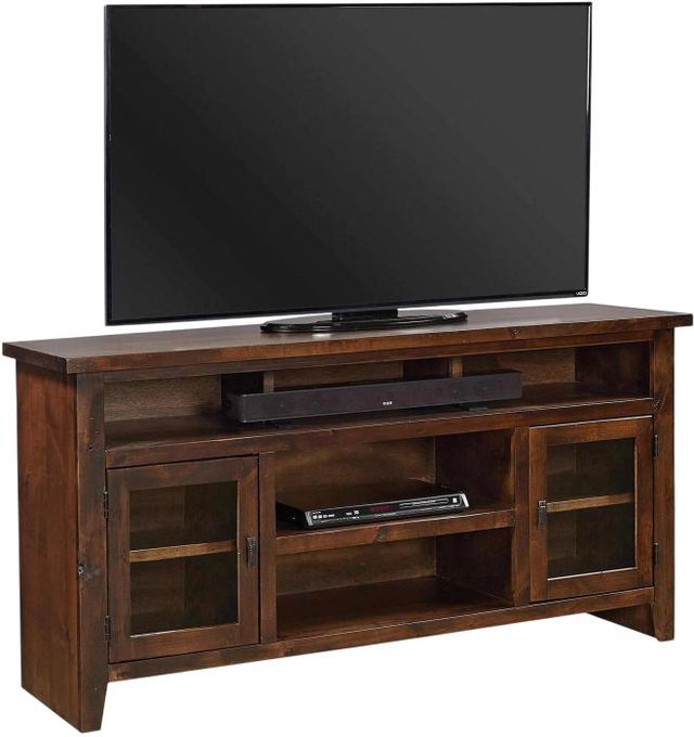 aspenhome® Alder Grove Tobacco 65" Console with Doors-1