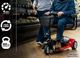 Mega Motion Rascal® Venture Black/Red 3-Wheel Mobility Scooter -1