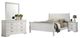 Coaster® Louis Philippe 4-Piece White Eastern King Bedroom Set-0