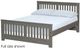 Crate Designs™ Furniture Graphite Twin XL Shaker Bed-0